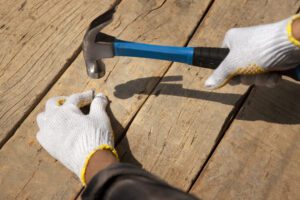 High - Quality Professional Wood decking with natural finish