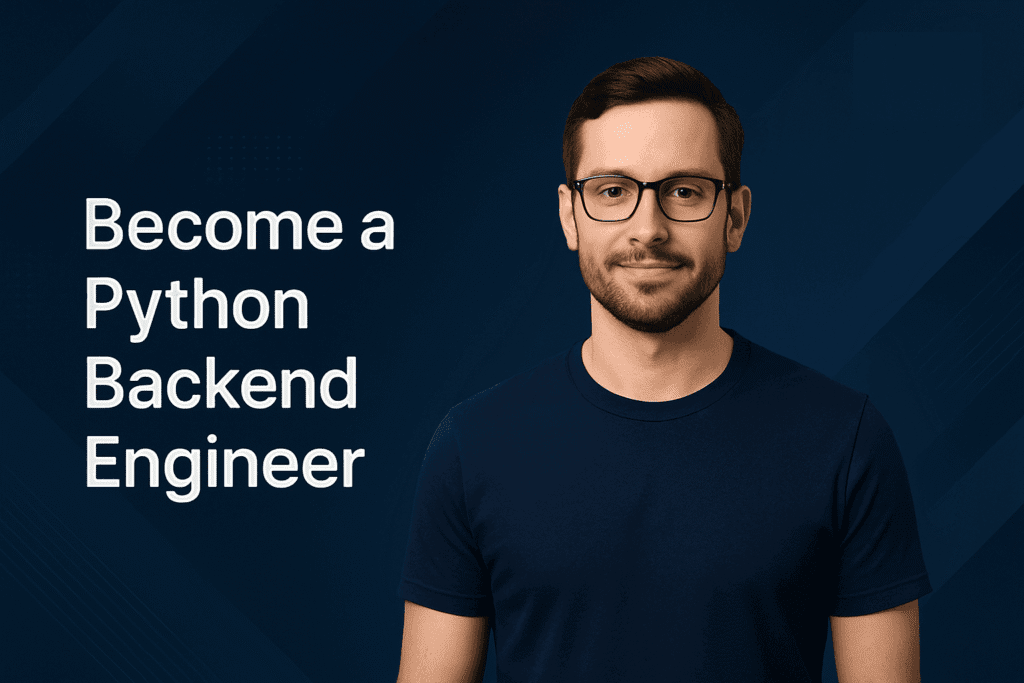 Python backend developer coding workspace