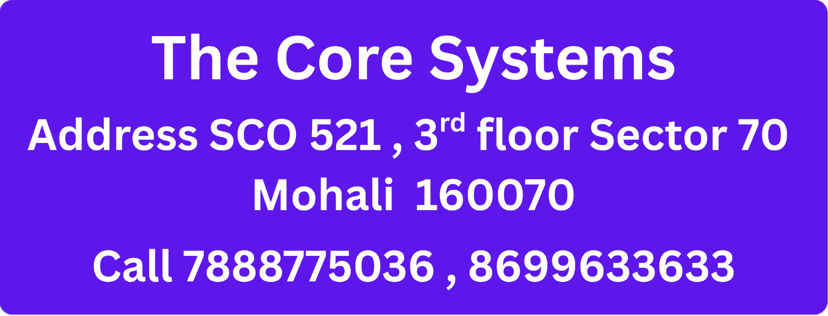 The Core Systems