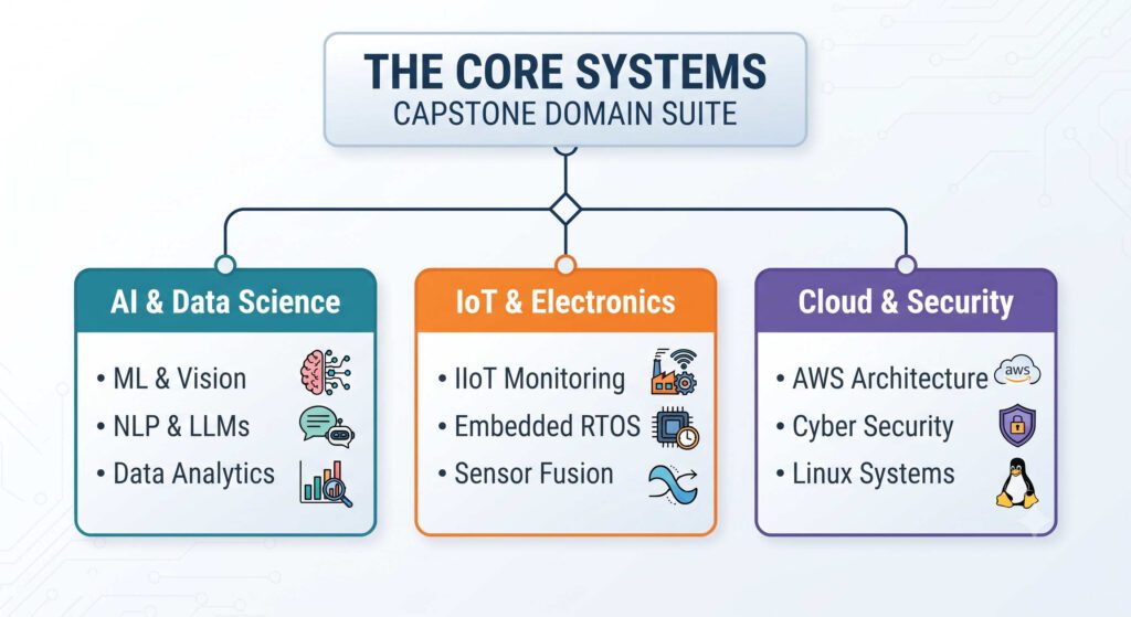 Specialized Domains Offered at The Core Systems